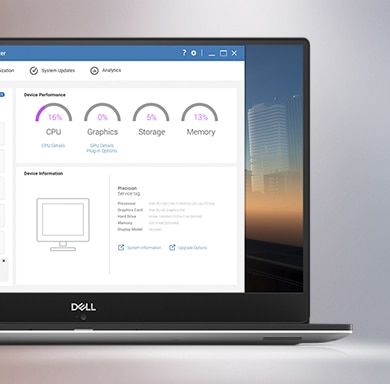 Verbessern Sie Produktivität mit Dell-Präzisions-Optimierer