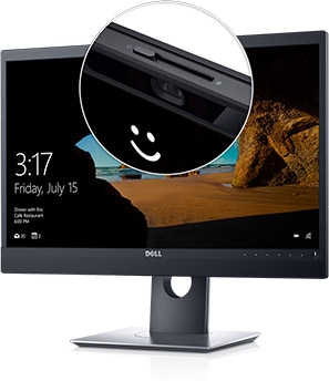 Monitor Dells P2418HZ – eine personifizierte, sichere Erfahrung mit Windows hallo